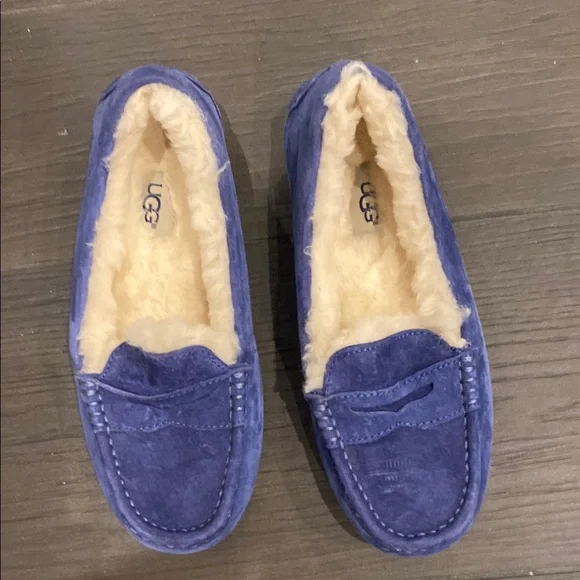UGG Blue Slip-On Loafers - Picture 2 of 4